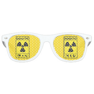 Radioactive DJ Retro Sunglasses