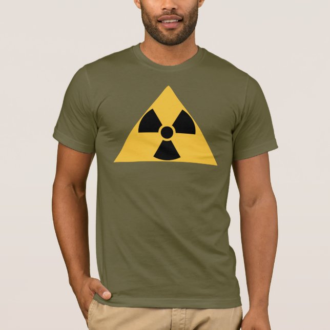 Radioactive Emblem Bella Canvas T-Shirt (Front)