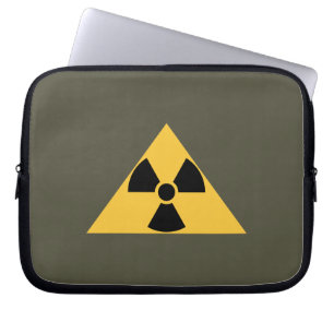 Radioactive Emblem Laptop Sleeve