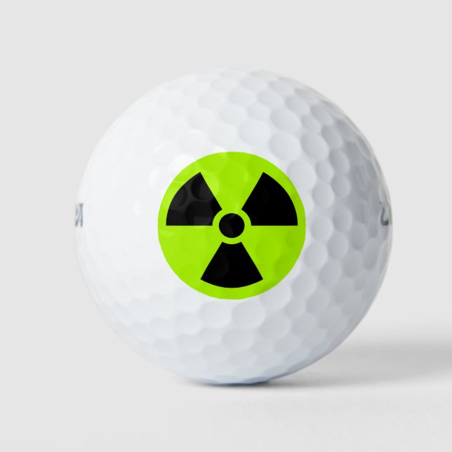 Radioactive Golf Balls (Front)