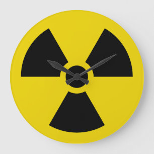 Radioactive Large Clock