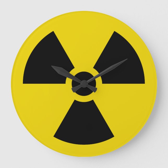 Radioactive Large Clock (Front)