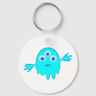 Radioactive Little Monster Key Ring