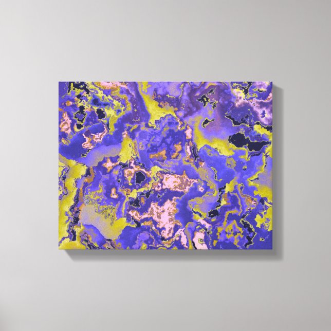 Radioactive Marble Canvas Print (Front)