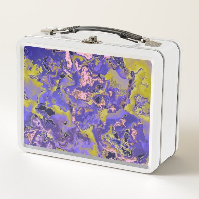 Radioactive Marble Metal Lunch Box (Front)
