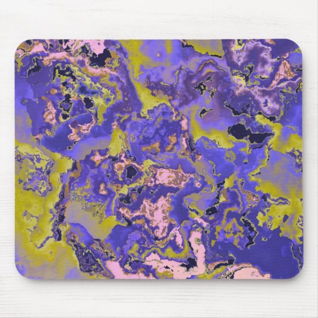 Radioactive Marble Mouse Pad (Front)