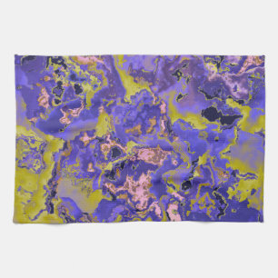 Radioactive Marble Tea Towel