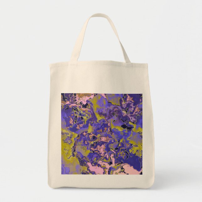 Radioactive Marble Tote Bag (Front)