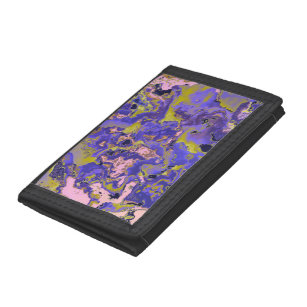 Radioactive Marble Trifold Wallet