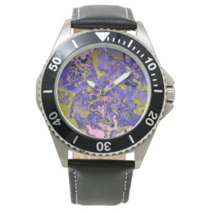 Radioactive Marble Watch