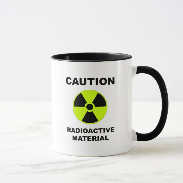radioactive material mug (Right)