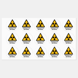 Radioactive Material Warning, Ionising Radiation