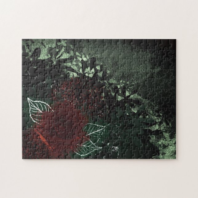 Radioactive Rose Jigsaw Puzzle (Horizontal)