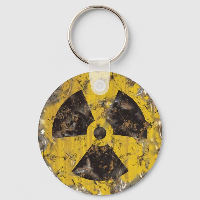 Radioactive Rusted Key Ring (Front)