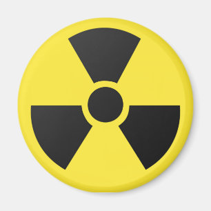 Radioactive Sign Magnet