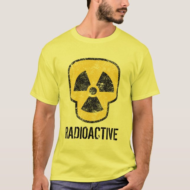 Radioactive Skull T-Shirt (Front)