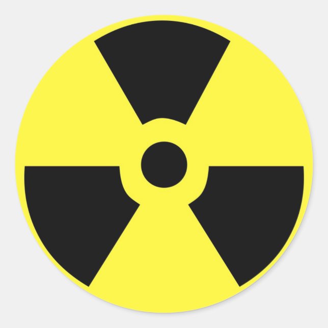 Radioactive Sticker (Front)