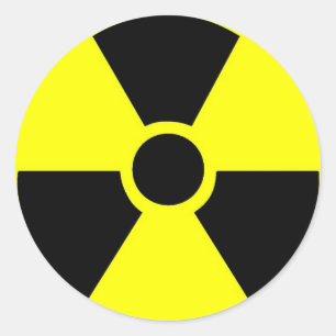 radioactive sticker