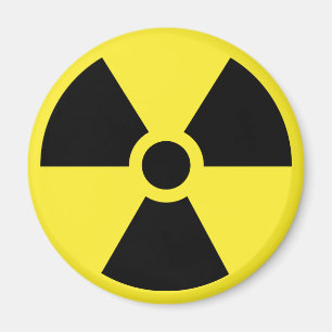 Radioactive Symbol Magnet