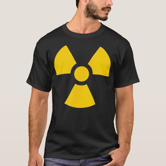 Radioactive Symbol 	 Novelty Shirt (Front)