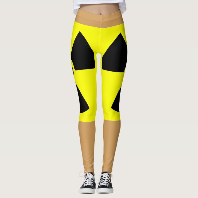 Radioactive Tan Leggings (Front)