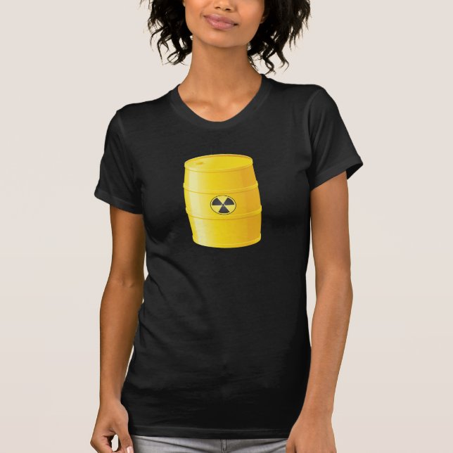 Radioactive Waste Womens T-Shirt (Front)