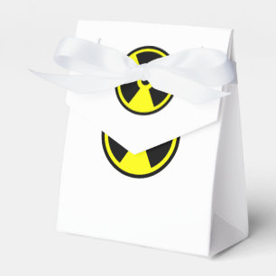 Radioactive Yellow And Black Symbol Favour Box