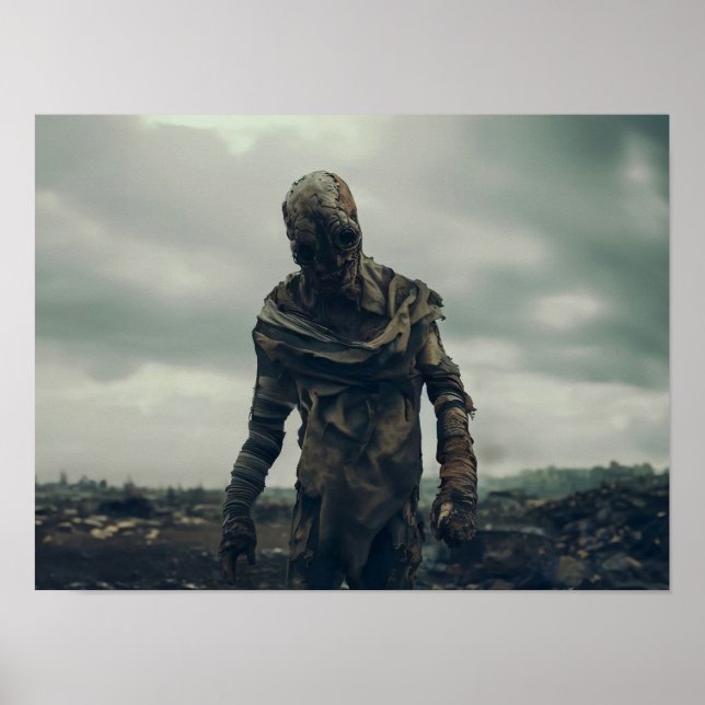 Radioactive Zombie Poster (Front)