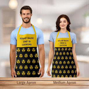 Radioactivity Warning Pattern Apron