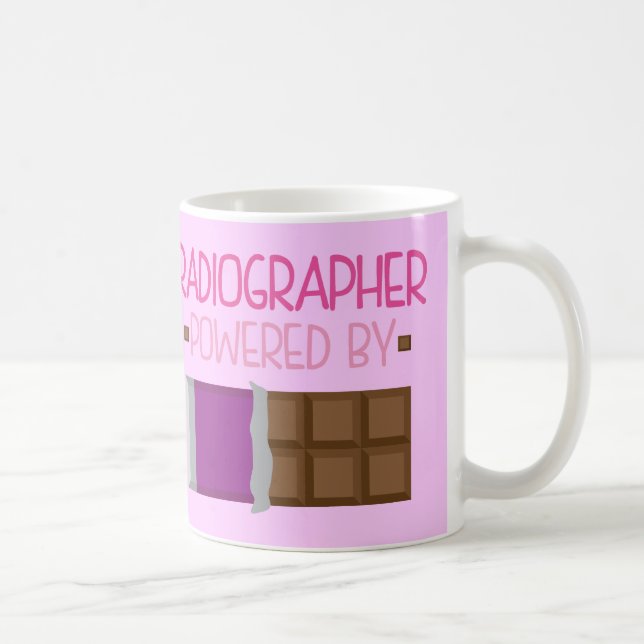 Radiographer Chocolate Gift for Her Coffee Mug (Right)