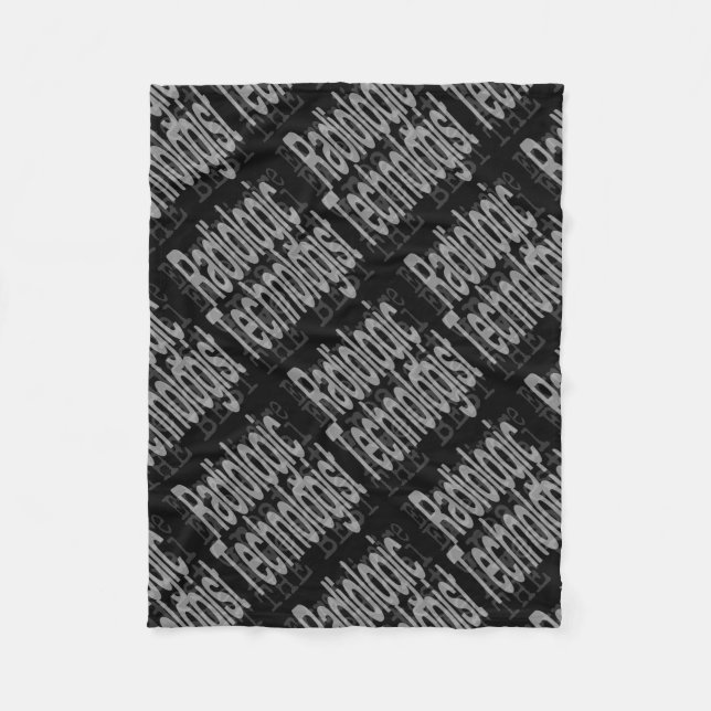 Radiologic Technologist Extraordinaire Fleece Blanket (Front)