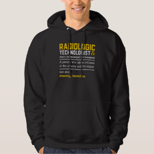 Radiologic Technologist Noun Radiology Radiograp Hoodie
