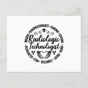 Radiologic Technologist Nurse Xray Radiology Tech Postcard