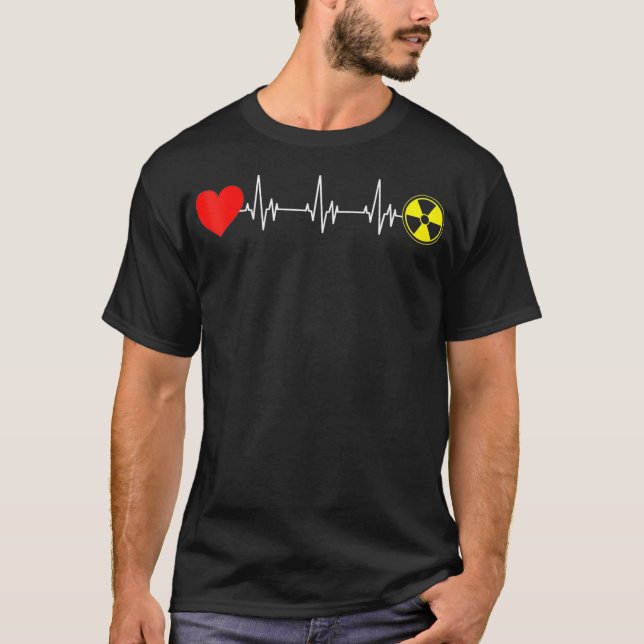 Radiologic Technologist Rad Tech Heartbeat Radiolo T-Shirt (Front)