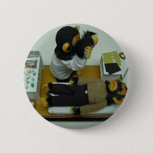 Radiologist 6 Cm Round Badge