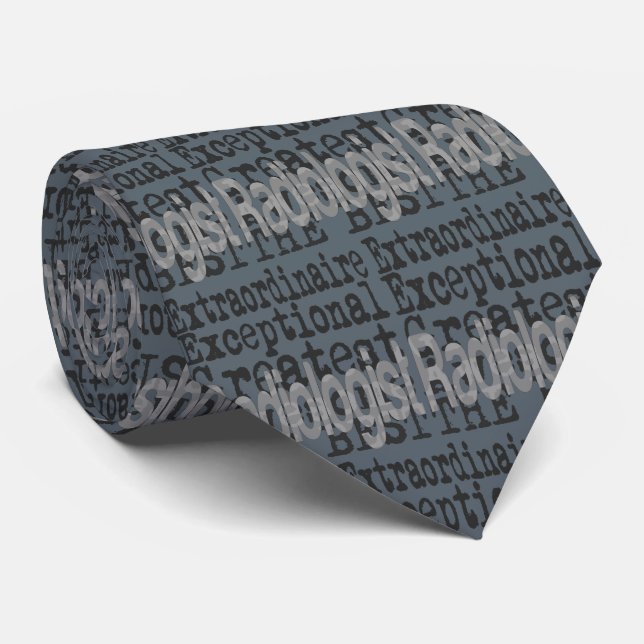 Radiologist Extraordinaire Tie (Rolled)