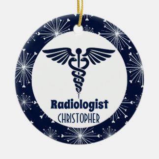 Radiologist Personalised Gift Ceramic Tree Decoration