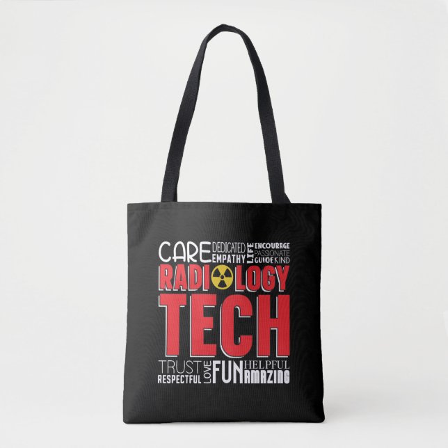 Radiologist Radiology Tech Radiologic Xray Tech Tote Bag (Front)