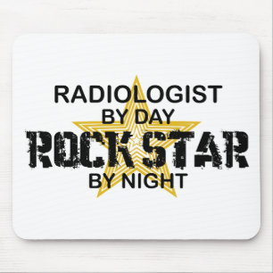 Radiologist Rock Star by Night Mouse Pad