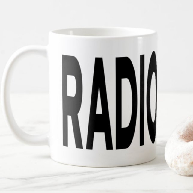 RADIOLOGIST Typography Doctor Physician Gift Coffee Mug (Creator Uploaded)