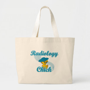 Radiology Chick #3 Large Tote Bag