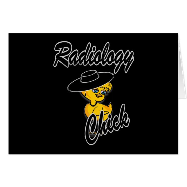 Radiology Chick #4 (Front Horizontal)