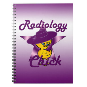 Radiology Chick #9 Spiral Notebook