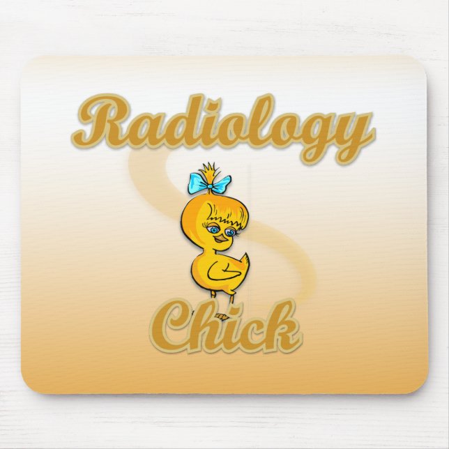 Radiology Chick Mouse Pad (Front)