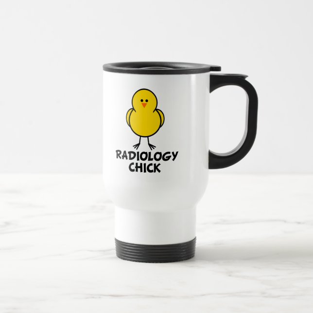 Radiology Chick Travel Mug (Right)