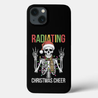 Radiology Christmas Santa Skeleton Xray Technician