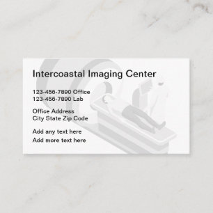 Radiology Imaging Business Profile Cards