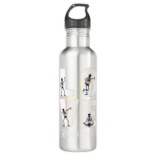Radiology Love Radiologist Skeleton XRay  710 Ml Water Bottle