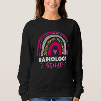 Radiology Squad Technician XRay Tech Rainbow Boho Sweatshirt