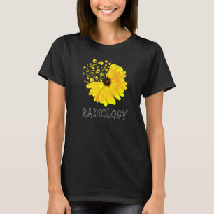 Radiology Sunflower Tech Radiologist X Ray Radiogr T-Shirt